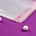 Пакет БОПП с клеевым клапаном, прозрачный для фасовки и упаковки, 14×16/4 см, 25 мкм - Фото 4