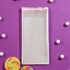 Пакет БОПП с клеевым клапаном, прозрачный для фасовки и упаковки, 10×18/4 см, 25 мкм - Фото 7