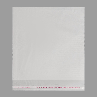 Пакет БОПП с клеевым клапаном, прозрачный для фасовки и упаковки, 25×32/4 см, 25 мкм