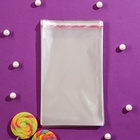 Пакет БОПП с клеевым клапаном, прозрачный для фасовки и упаковки, 14×20/4 см, 25 мкм - Фото 7