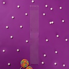 Пакет БОПП с клеевым клапаном, прозрачный для фасовки и упаковки, 6×40/4 см, 25 мкм - Фото 3