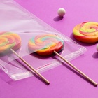 Пакет БОПП с клеевым клапаном, прозрачный для фасовки и упаковки, 14?26/3.5 см, 30 мкм (комплект 100 шт) - фото 24091345