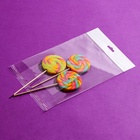 Пакет БОПП с клеевым клапаном 16 х 20/4 cм, еврослот, 25 мкм (100 шт) - фото 808336487