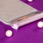 Пакет с липкой лентой 10 х 10/4 см, еврослот, 30 мкм (100 шт) - фото 807467643