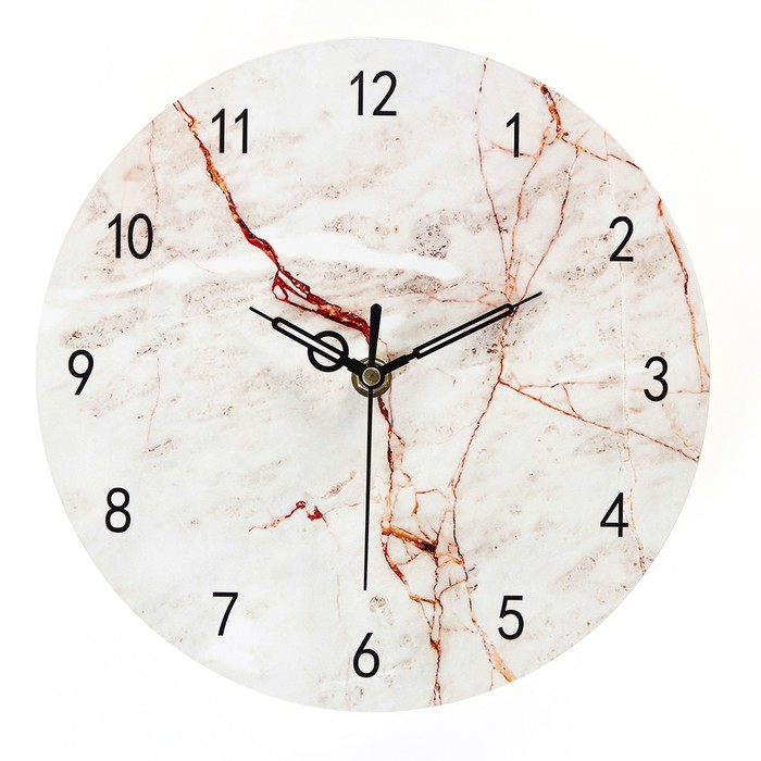 Часы настенные "Камень", дискретный ход, d-23. см - фото 1905855897