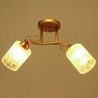 Люстра 1082/2GD 40Вт Е27 золото 46х15х24 см - фото 21373337