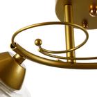 Люстра 1082/2GD 40Вт Е27 золото 46х15х24 см - фото 21373338