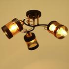 Люстра 1083/3BK+GD 40Вт Е27 черный-золото 48х48х24 см BayerLux - фото 22818242