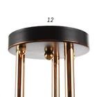 Люстра 1083/3BK+GD 40Вт Е27 черный-золото 48х48х24 см BayerLux - фото 22818244