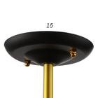 Люстра 1108/3GD E27 40Вт черно-золотой 54х54х24 см BayerLux 5443336