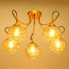 Люстра 1109/5GD E27 40Вт золото 54х54х24 см BayerLux 5443340