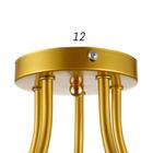 Люстра 1109/5GD E27 40Вт золото 54х54х24 см BayerLux 5443340