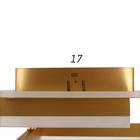 Люстра с ПДУ 1350/1 LED 123Вт 3000-6000К золото 45х45х14 см BayerLux - Фото 6