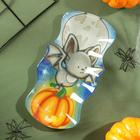 Блюдо стеклянное сервировочное Доляна «Хэллоуин. Летучая мышь», 20×10,5 см - фото 9407129