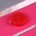 Сантиметровая рулетка портновская, 150 см (см/дюймы), цвет МИКС - Фото 1