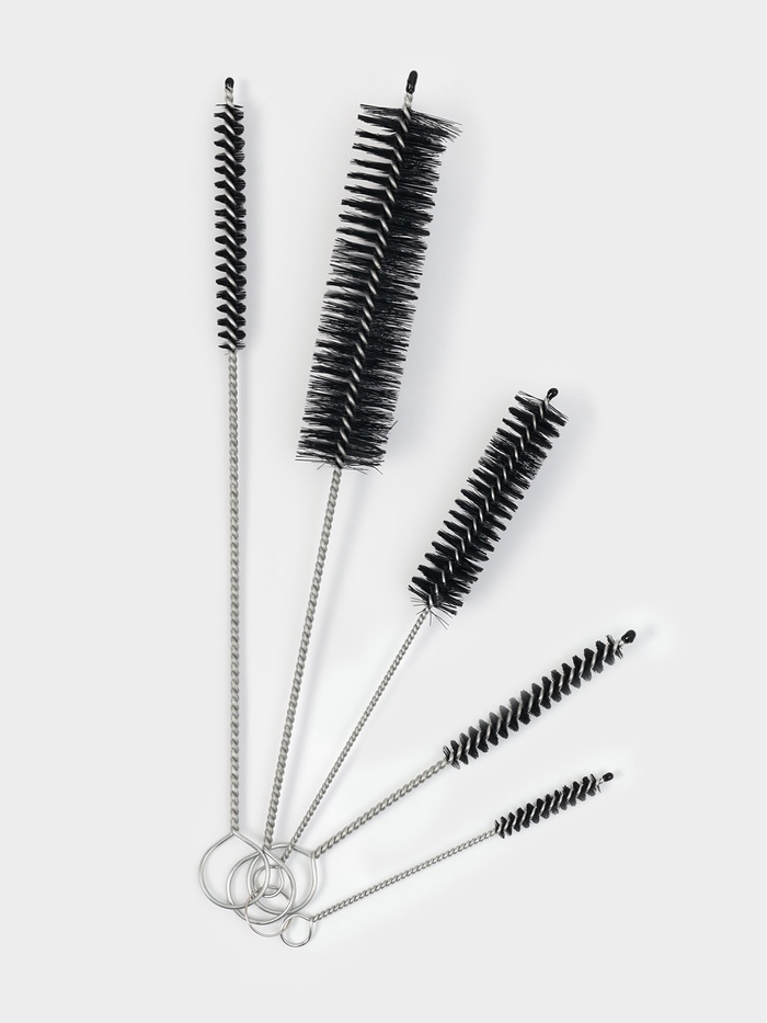 Набор ёршиков для посуды Доляна «Универсал», 5 шт., от 28×3 до 12.5×0.6 см - Фото 1