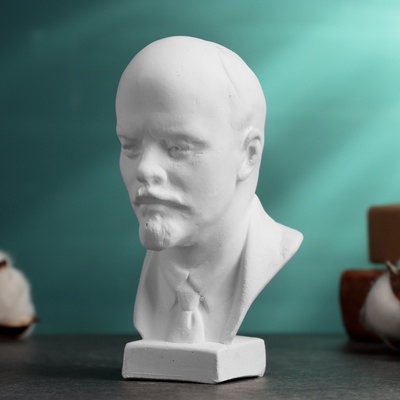 Бюст «Ленин В.И.», фигурка гипс, 13×8×8 см