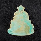 Фигура с подвесом "Елка с бусами и звездой" зеленый с позолотой 8х7х2см 7352509 Фигура с подвесом "Елка с бусами и звездой" зеленый с позолотой 8х7х2см 7352509