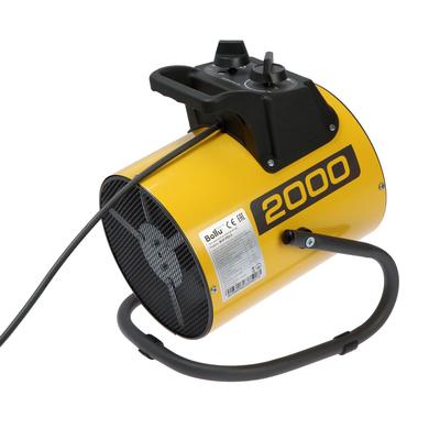 Пушка тепловая BALLU BHP-PE2-2, электрическая, 220 В, 1/2 кВт, 3 режима, 260 м3/ч, до 20 м²