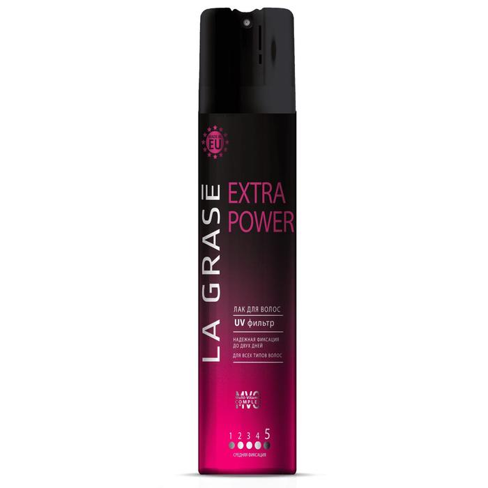 Лак для волос La Grase Extra Power, 400 мл - Фото 1