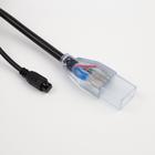 Контроллер Ecola для RGB ленты 14 × 7 мм, IP20, 220 В, 1000 Вт, пульт ДУ - фото 8992558