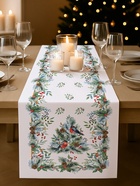 Дорожка новогодняя на стол «Этель» Christmas bells 40×147±5 см, 100% хл, саржа 190 г/м² - Фото 7