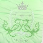 Конверт меховой "Бэби Элит", рост 62 см, цвет зелёный 12024 - Фото 2