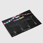 Набор топперов для торта «Джентельмен», 4 шт., цвет чёрный - Фото 3