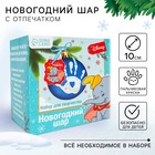 Набор для творчества «Ёлочный шар с отпечатком руки», 10 см, Дамбо - Фото 1