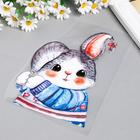 Термонаклейка «Заюшка с косичками», 23×15 см - фото 60795795