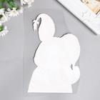 Термонаклейка «Заюшка с косичками», 23×15 см - фото 60795796