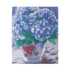 Алмазная мозаика с полным заполнением на подрамнике «Цветы в вазе», 40 х 50 см - Фото 2