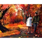 Алмазная мозаика с полным заполнением «Романтичная осень» 50х60 см - Фото 2