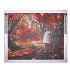 Алмазная мозаика с полным заполнением «Романтичная осень» 50х60 см - Фото 3