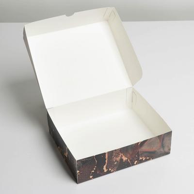 Кондитерская упаковка, коробка Present, 17 х 20 х 6 см