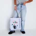 Сумка-шопер Antiqua без молнии с подкладкой, цвет серый - фото 30305465