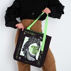 Шопер Scupture, без молнии, с подкладкой, цвет чёрный - фото 23153268