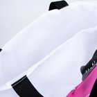 Сумка-шопер Bad cat без молнии с подкладкой, наружный карман, цвет белый - фото 30305470