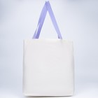 Сумка шопер One line без молнии с подкладкой, цвет бежевый - фото 30305478