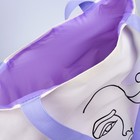 Сумка шопер One line без молнии с подкладкой, цвет бежевый - фото 30305479