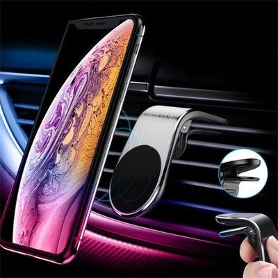 Держатель для телефона в автомобиль CARTAGE, в дефлектор, магнитный