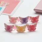 Кольцо детское «Выбражулька» бабочки блестящие, цвет МИКС, безразмерное - фото 319881379