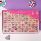 Кольцо детское «Выбражулька» бабочки блестящие, цвет МИКС, безразмерное (комплект 100 шт) - фото 22653356