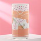 Стакан керамический «Узоры», 250 мл, цвет белый - Фото 2