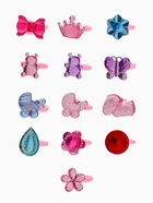 Кольцо «Выбражулька. Витраж», форма МИКС, фасовка 100 шт. цветное, безразмерное - Фото 1