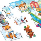 Пазл детский «Новогодние игры», 54 элемента - Фото 3