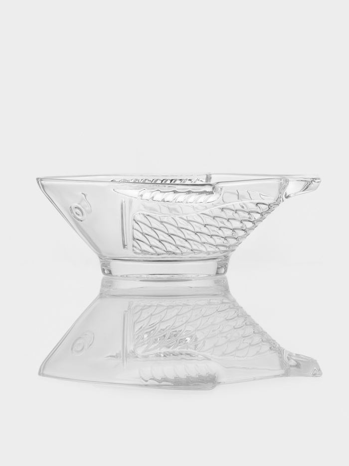 Салатник стеклянный Fish, 21×16 см - Фото 1