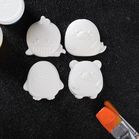 Набор для раскраски «Зверушки» 4×4 см  (артикул 7352534)  большой выбор товаров оптом и в розницу по низким ценам с доставкой