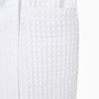 Халат вафельный мужской удлиненный Этель "Boho" размер 50-52, цвет белый, 100% хлопок, 290 г/м2 - Фото 2