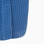 Халат вафельный мужской удлиненный Этель "Boho" размер 54-56, цвет синий, 100% хлопок, 290 г/м2 - Фото 7